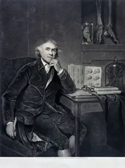 John Hunter, 1786. Artist: WO Geller John Hunter, 1786. Artist: WO Geller
