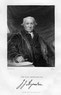 John Julius Angerstein (1735-1823), English philanthropist and merchant, (1829) John Julius Angerstein (1735-1823), English philanthropist and merchant, (1829)