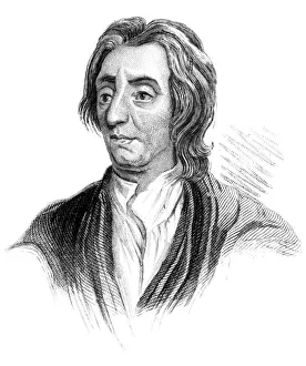 John Locke, English philosopher, (c1850) John Locke, English philosopher, (c1850)