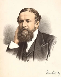 John Lubbock, first Baron Avebury, English banker, archaeologist, naturalist and politician, c1880