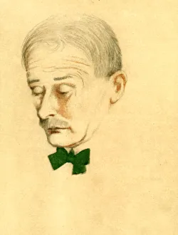 John Masefield (1878-1967), English poet and writer, early 20th century John Masefield (1878-1967), English poet and writer, early 20th century