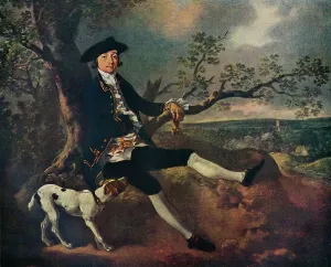 John Plampin, c1752. Artist: Thomas Gainsborough John Plampin, c1752. Artist: Thomas Gainsborough