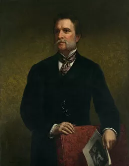 Huntington Gallery: John Taylor Johnston, 1875. Creator: Daniel Huntington