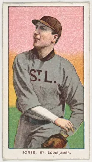 Jones, St. Louis, American League, from the White Border series (T206) for the American Jones, St. Louis, American League, from the White Border series (T206) for the American