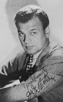 Joseph Cotton (1905-1995), American actor, c1930s Joseph Cotton (1905-1995), American actor, c1930s