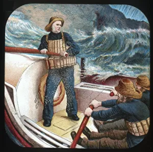 Life Jacket Gallery: Joseph Cox: Coxswain of the Hope, c1900. Creator: Unknown