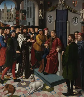 The Judgment of Cambyses (left panel), 1498. Artist: David, Gerard (ca. 1460-1523) The Judgment of Cambyses (left panel), 1498. Artist: David, Gerard (ca. 1460-1523)