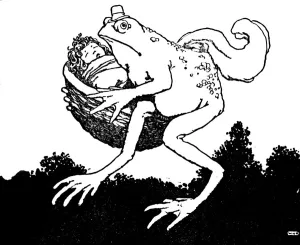 This Is Just The Wife For My Son, Said the Toad, c1930. Artist: W Heath Robinson This Is Just The Wife For My Son, Said the Toad, c1930. Artist: W Heath Robinson