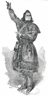 Kah-Ge-Ga-Gah-Bowh, Ojibbeway Chief, 1850 Print