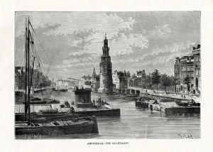 The Kalkmarkt, Amsterdam, Holland, 1879. Artist: Taylor The Kalkmarkt, Amsterdam, Holland, 1879. Artist: Taylor