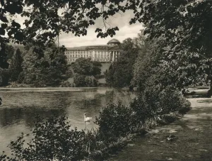 Kassel - Wilhelmshohe. Castle, 1931. Artist: Kurt Hielscher Kassel - Wilhelmshohe. Castle, 1931. Artist: Kurt Hielscher