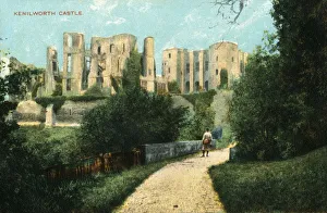 Kenilworth Castle, late 19th-early 20th century. Creator: Unknown Kenilworth Castle, late 19th-early 20th century. Creator: Unknown
