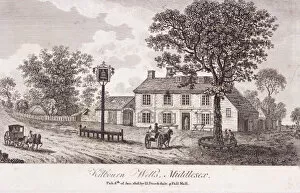 Kilburn Gallery: Kilburn Wells, Hampstead, London, 1818