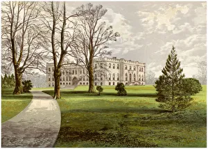 Kimbolton Castle, Huntingdonshire, home of the Duke of Manchester, c1880 Kimbolton Castle, Huntingdonshire, home of the Duke of Manchester, c1880