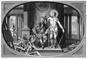 King George III (1738-1820), 18th century.Artist: Isaac Taylor King George III (1738-1820), 18th century.Artist: Isaac Taylor