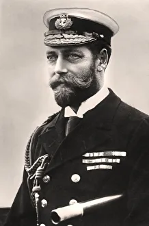 King George V (1865-1936), early 20th century.Artist: Rotary Photo King George V (1865-1936), early 20th century.Artist: Rotary Photo