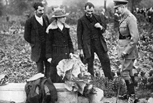 Images Dated 3rd September 2007: King George V admiring allotments on Clapham Common, London, c1910s-c1920s (1936)