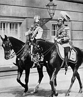 King George V of Great Britain and Kaiser Wilhelm II of Germany, 1913 (1951) King George V of Great Britain and Kaiser Wilhelm II of Germany, 1913 (1951)