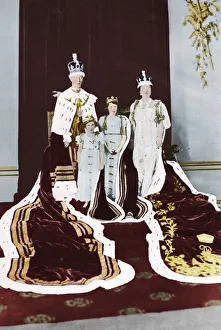 King George VI and Queen Elizabeth on their Coronation Day, 1937 King George VI and Queen Elizabeth on their Coronation Day, 1937