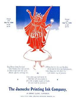 King Oberon - The Jaenecke Printing Ink Company, 1907 King Oberon - The Jaenecke Printing Ink Company, 1907