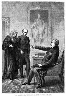 King William IV, Lord Henry Brougham and Lord Charles Grey, 1832.Artist: F Wentworth King William IV, Lord Henry Brougham and Lord Charles Grey, 1832.Artist: F Wentworth