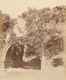 Kirkstall Abbey. Ruins on the South Side, 1850s. Creator: Joseph Cundall Kirkstall Abbey. Ruins on the South Side, 1850s. Creator: Joseph Cundall