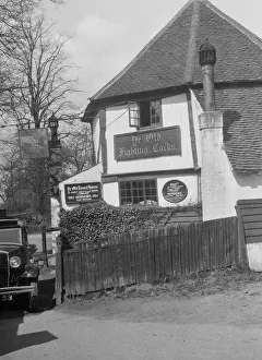 Kitty Brunells Standard 16 outside Ye Olde Fighting Cocks inn, St Albans, Hertfordshire Kitty Brunells Standard 16 outside Ye Olde Fighting Cocks inn, St Albans, Hertfordshire
