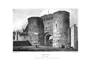 Land Gate, Rye, East Sussex, 1829.Artist: James Lambert Land Gate, Rye, East Sussex, 1829.Artist: James Lambert