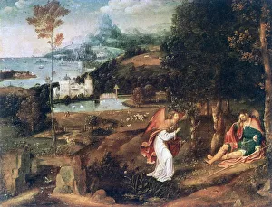 Landscape Scene with Saint Roch, c1500-1524. Artist: Joachim Patinir Landscape Scene with Saint Roch, c1500-1524. Artist: Joachim Patinir