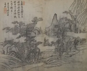 Landscape after Xia Gui (active ca. 1195-1230), from the Mustard Seed Garde Landscape after Xia Gui (active ca. 1195-1230), from the Mustard Seed Garde