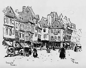 Lannion, 1907. Artist: William Henry Charlton Lannion, 1907. Artist: William Henry Charlton