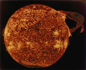 Large solar prominence in extreme ultraviolet light, 1973 Large solar prominence in extreme ultraviolet light, 1973