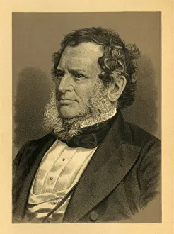 The Late Earl of Derby, c1850, (c1880). Creator: W&D Downey The Late Earl of Derby, c1850, (c1880). Creator: W&D Downey