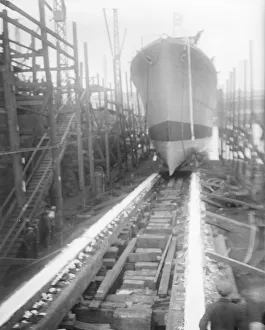 The launch of the 2nd Argentine Destroyer Tucuman, 16 Oct 1928 The launch of the 2nd Argentine Destroyer Tucuman, 16 Oct 1928