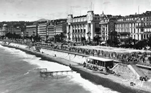 Gambling Collection: Le Palais de la Mediterranee on Promenade des Anglais, Nice, South of France, early 20th century