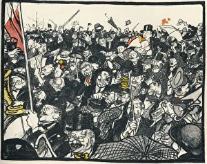Le Triomphateur Aux Elections, c1911. Artist: Georges Dupuis Le Triomphateur Aux Elections, c1911. Artist: Georges Dupuis