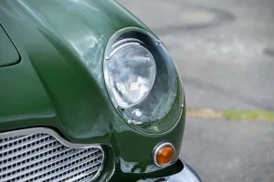 Donald Campbell Prints: 1961 Aston Martin DB4 GT Left Front Headlight Print