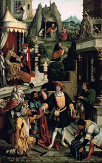 Legend of Saint Roch, 16th century. Artist: Bernaert van Orley Legend of Saint Roch, 16th century. Artist: Bernaert van Orley