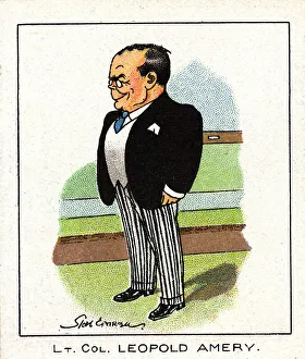 Leopold Charles Maurice Stennett Amery (1873-1955), English Conservative politician, 1929 Leopold Charles Maurice Stennett Amery (1873-1955), English Conservative politician, 1929