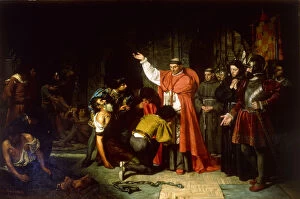 The liberation of Christian prisoners of Oran by Cardinal Cisneros, 1869. Artist: Jover y Casanova