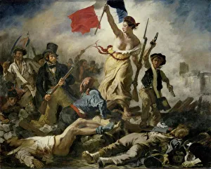 Liberty Leading the People, 1830. Artist: Delacroix, Eugene (1798-1863) Liberty Leading the People, 1830. Artist: Delacroix, Eugene (1798-1863)