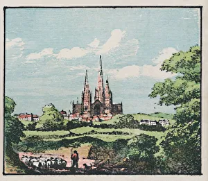 Christian Heritage Sites UK Prints: Lichfield, c1910. Creator: Unknown