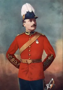 Lieutenant-Colonel Francois-Louis Lessard, Canadian Mounted Infantry, South Africa, 1902. Artist: Gray Lieutenant-Colonel Francois-Louis Lessard, Canadian Mounted Infantry, South Africa, 1902. Artist: Gray