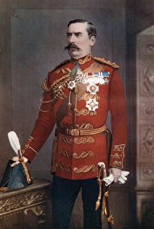 Images Dated 29th April 2006: Lieutenant-General Sir Baker Creed Russell, commanding Southern District, 1902.Artist: Maull & Fox