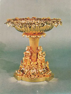 The Lily Font, 1953. Artist: Edward Barnard and Sons The Lily Font, 1953. Artist: Edward Barnard and Sons