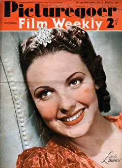 Linda Darnell (1923-1965), American actress, 1940 Linda Darnell (1923-1965), American actress, 1940
