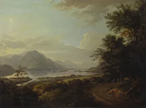Loch Awe, Argyllshire, ca. 1785. Creator: Alexander Nasmyth Loch Awe, Argyllshire, ca. 1785. Creator: Alexander Nasmyth
