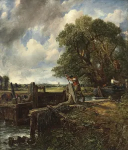 The Lock. Artist: Constable, John (1776-1837) The Lock. Artist: Constable, John (1776-1837)