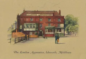 Pub Prints: The London Apprentice, Isleworth Print, 1939