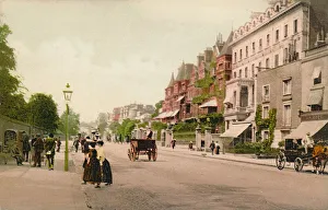 London. Bayswater Road, c1900s. Creator: Unknown London. Bayswater Road, c1900s. Creator: Unknown